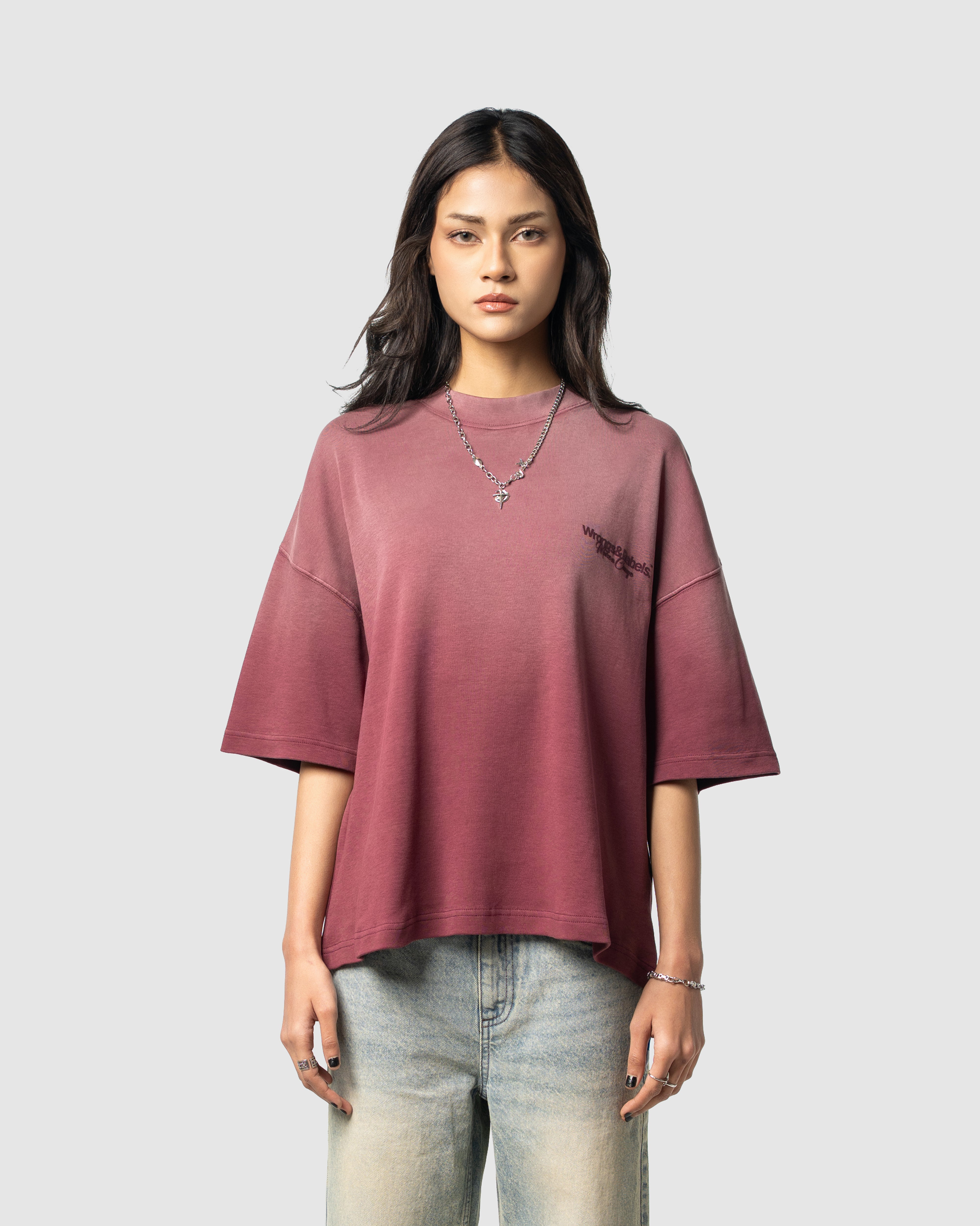 W&R Light Wash Fig T-shirt