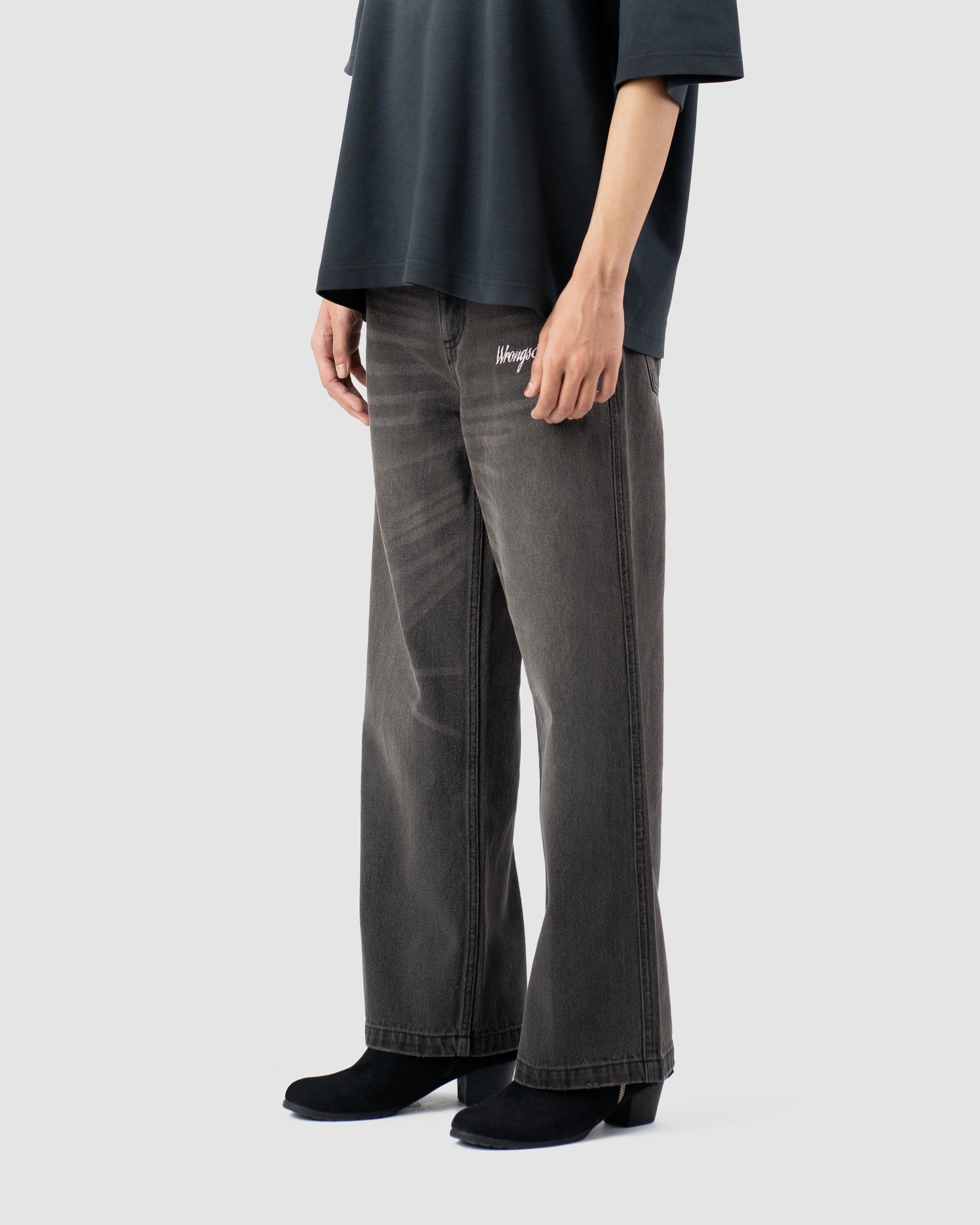 W&R Charcoal Baggy Pants