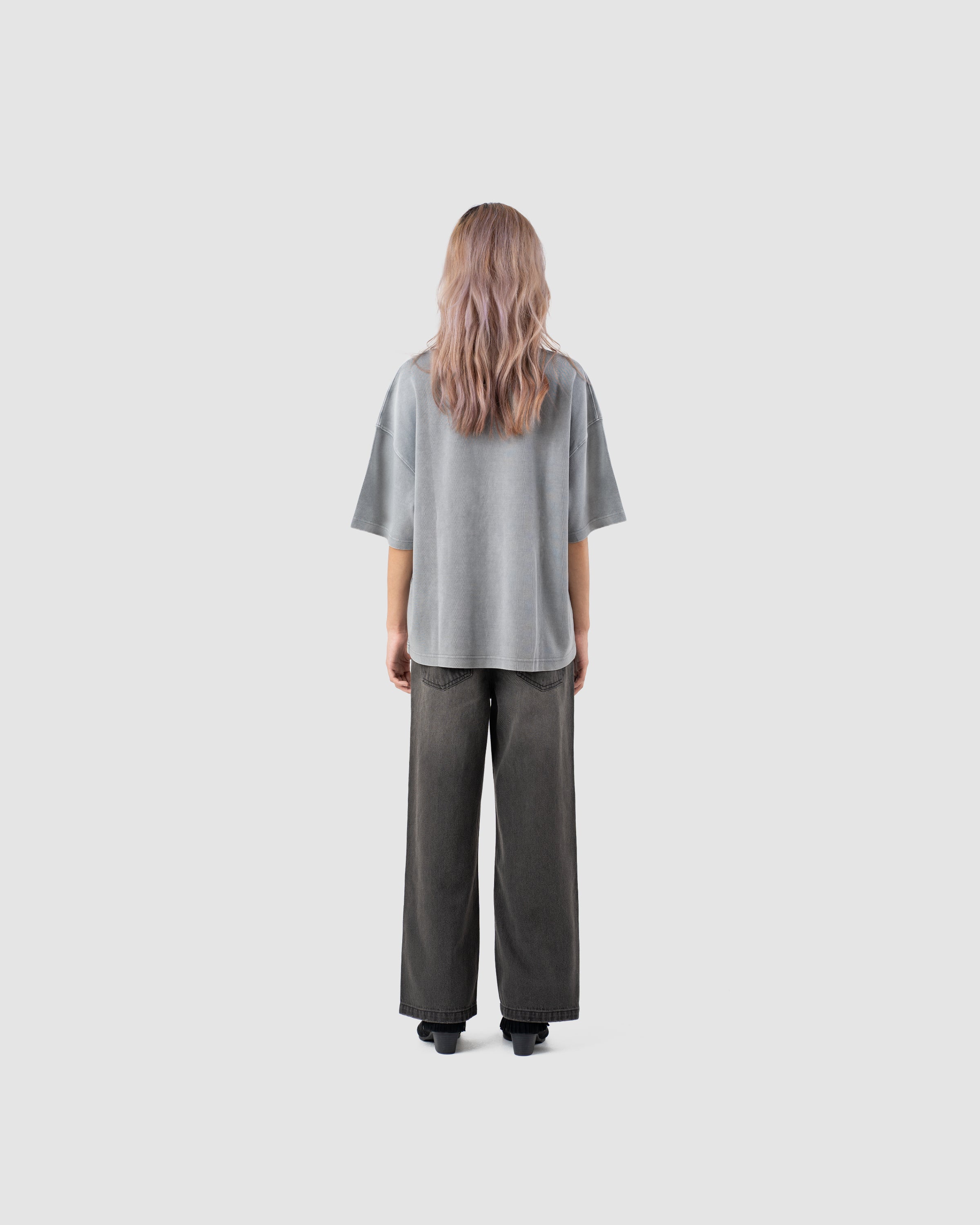 W&R Charcoal Baggy Pants