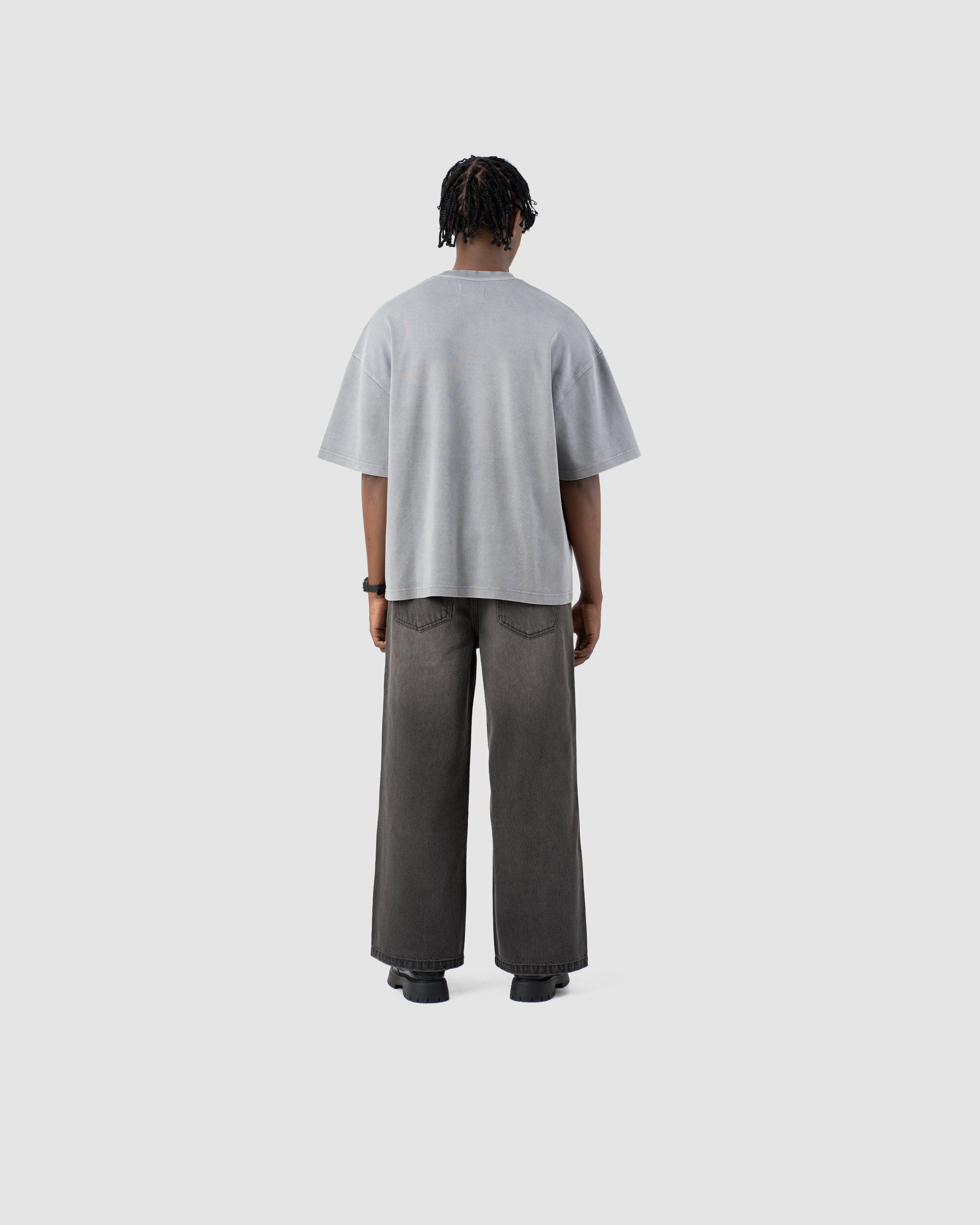 W&R Charcoal Baggy Pants