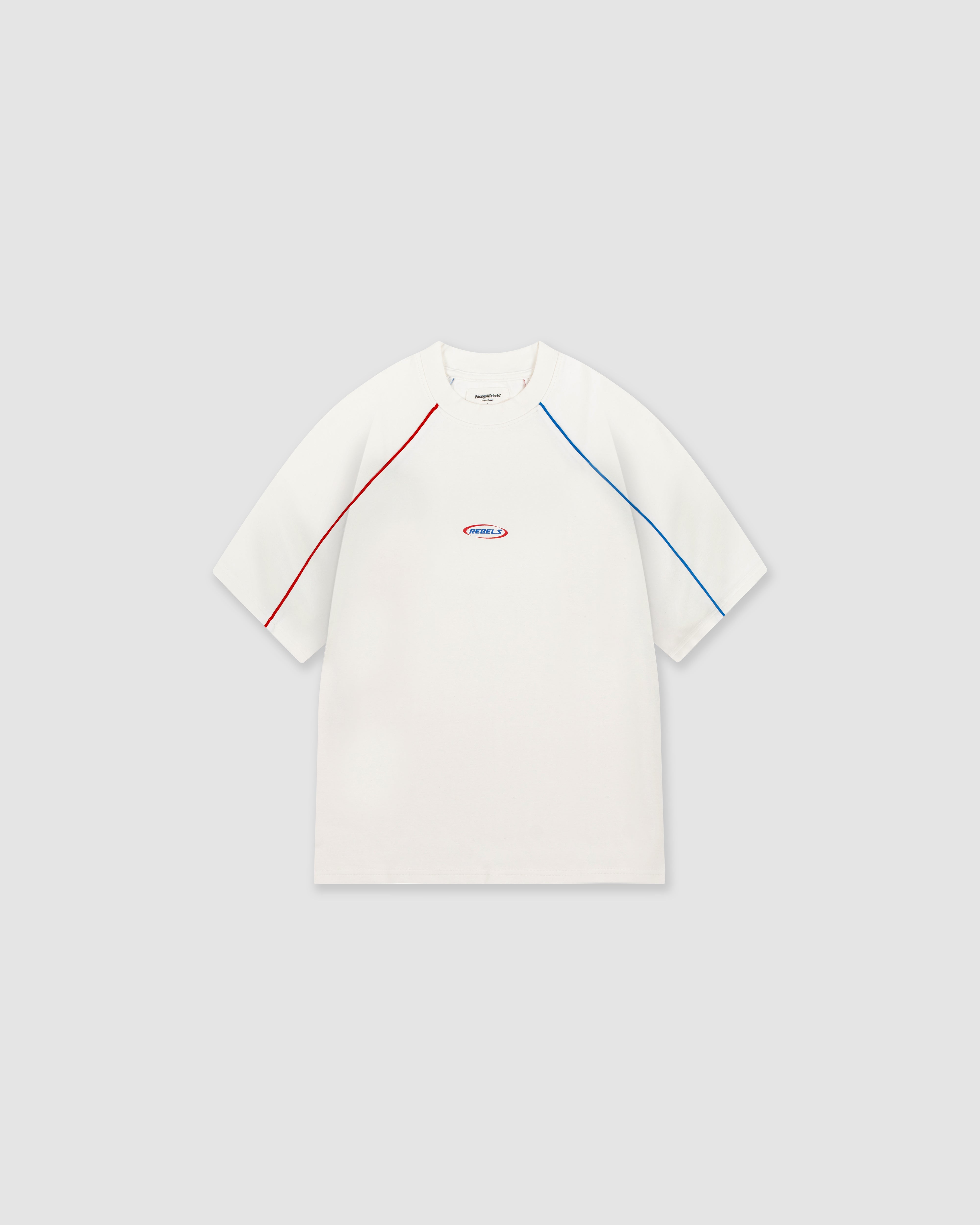 W&R White Old School Boxy T-Shirt