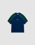 W&R Blue Old School Boxy T-Shirt