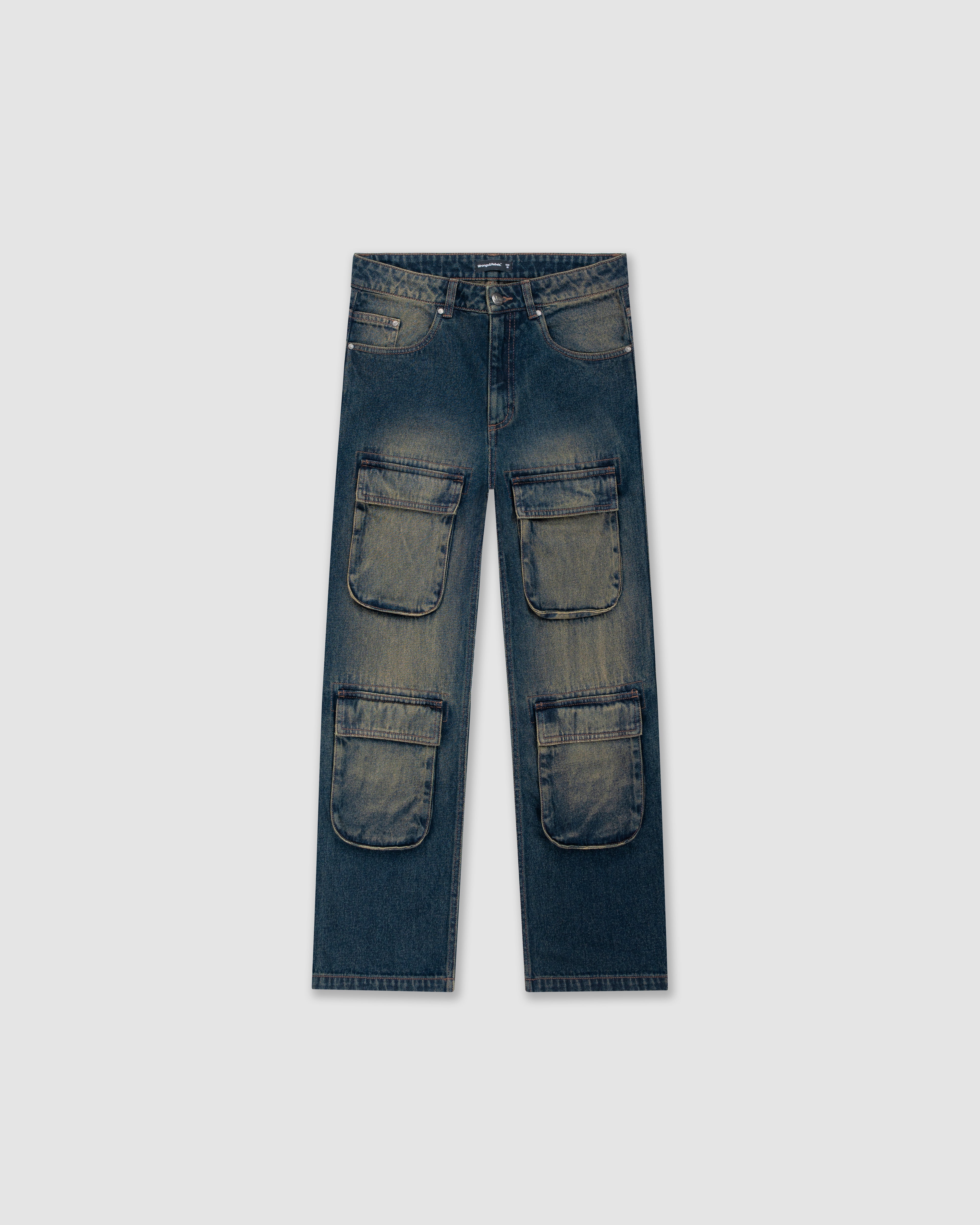 W&R Raw Denim Cargo
