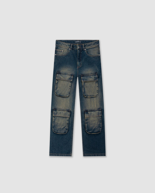 W&R Raw Denim Cargo