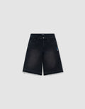 W&R Jet Black Jorts