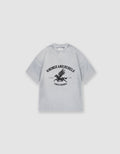 W&R Pegasus Acid Washed  Boxy T-Shirt