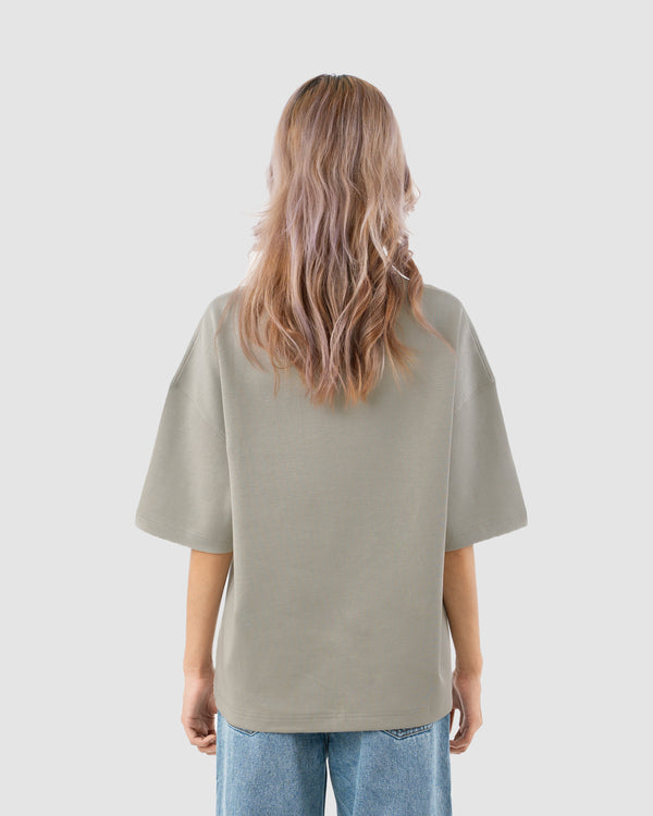 W&R Dark Ash Boxy T-Shirt