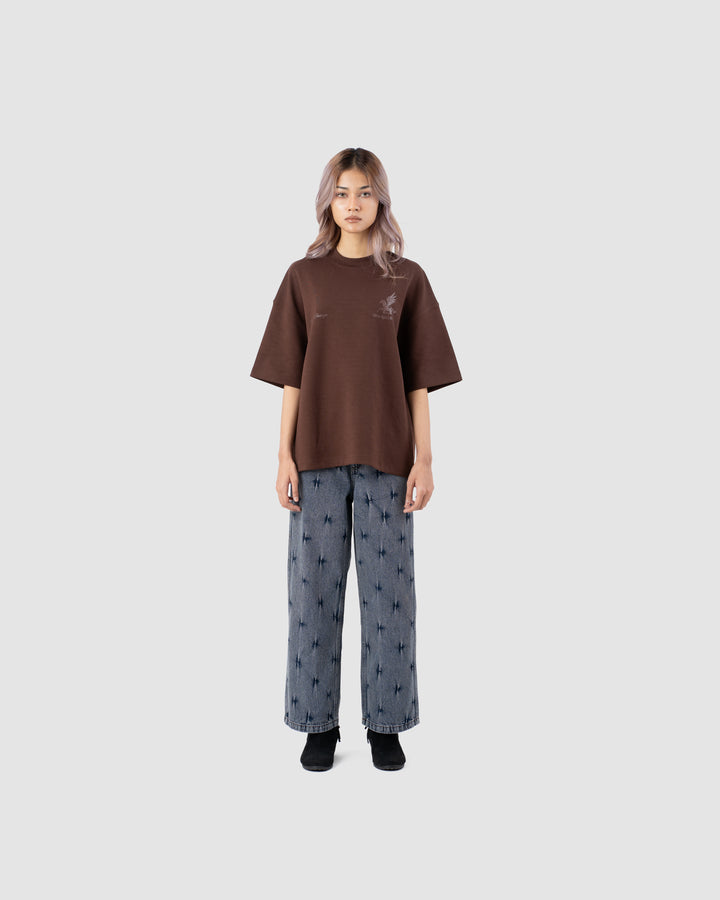 W&R Pin Stripe Baggy Pants