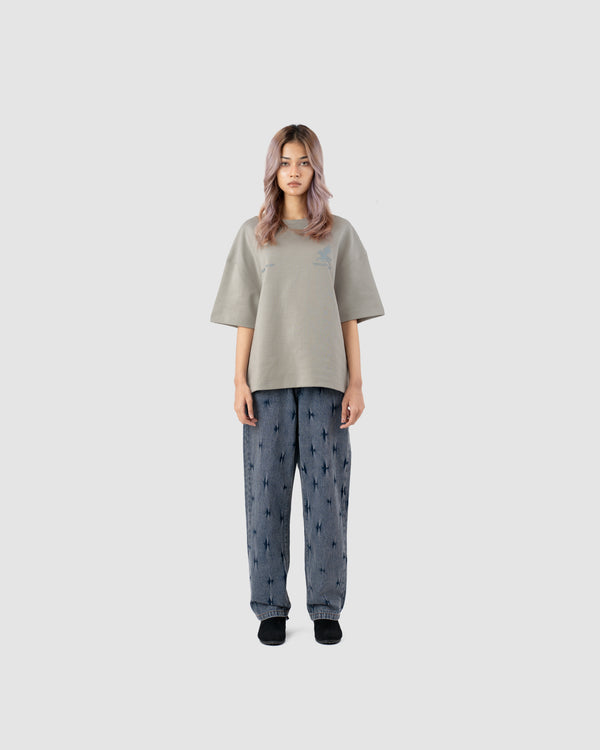 W&R Dark Ash Boxy T-Shirt