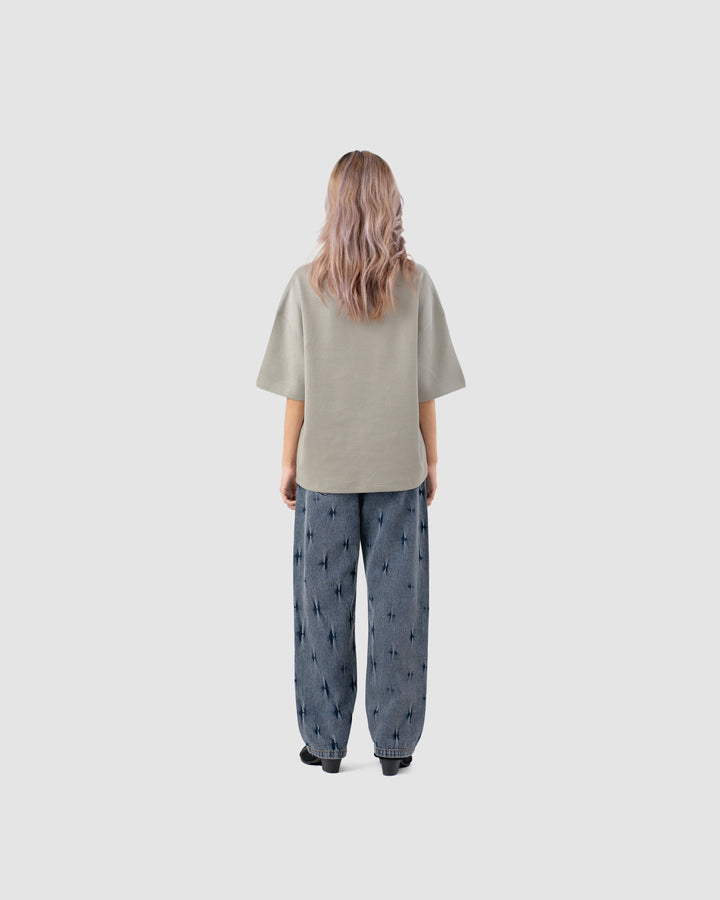 W&R Dark Ash Boxy T-Shirt