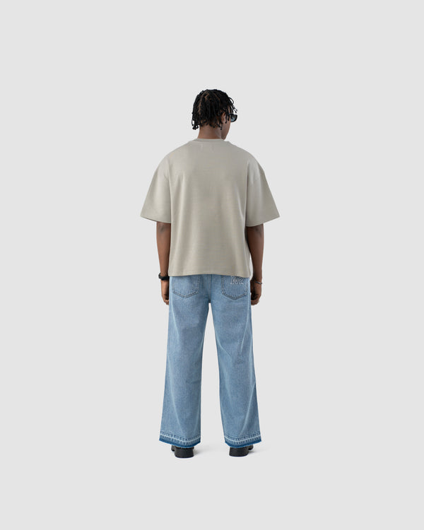 W&R Dark Ash Boxy T-Shirt