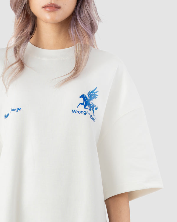 W&R Vanilla Cream Boxy T-Shirt