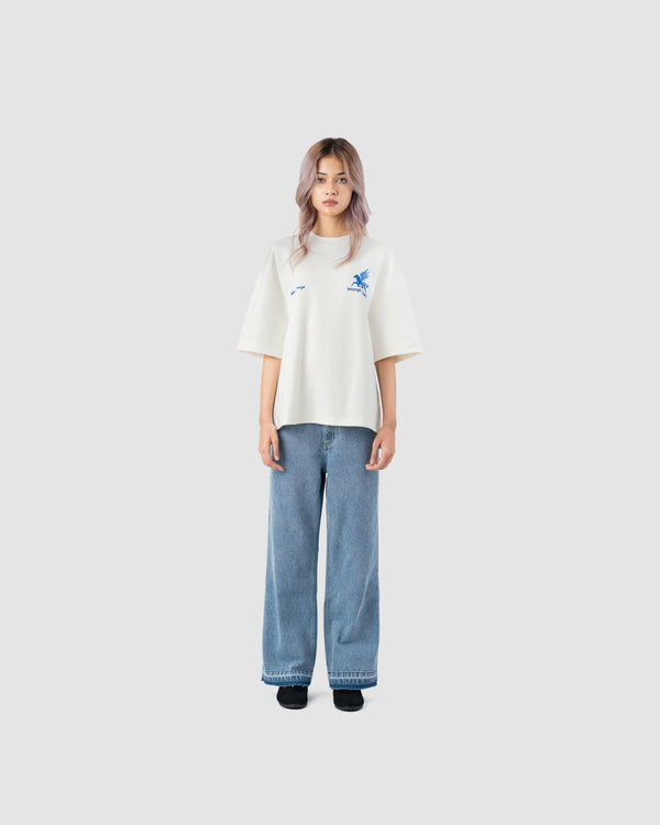W&R Vanilla Cream Boxy T-Shirt