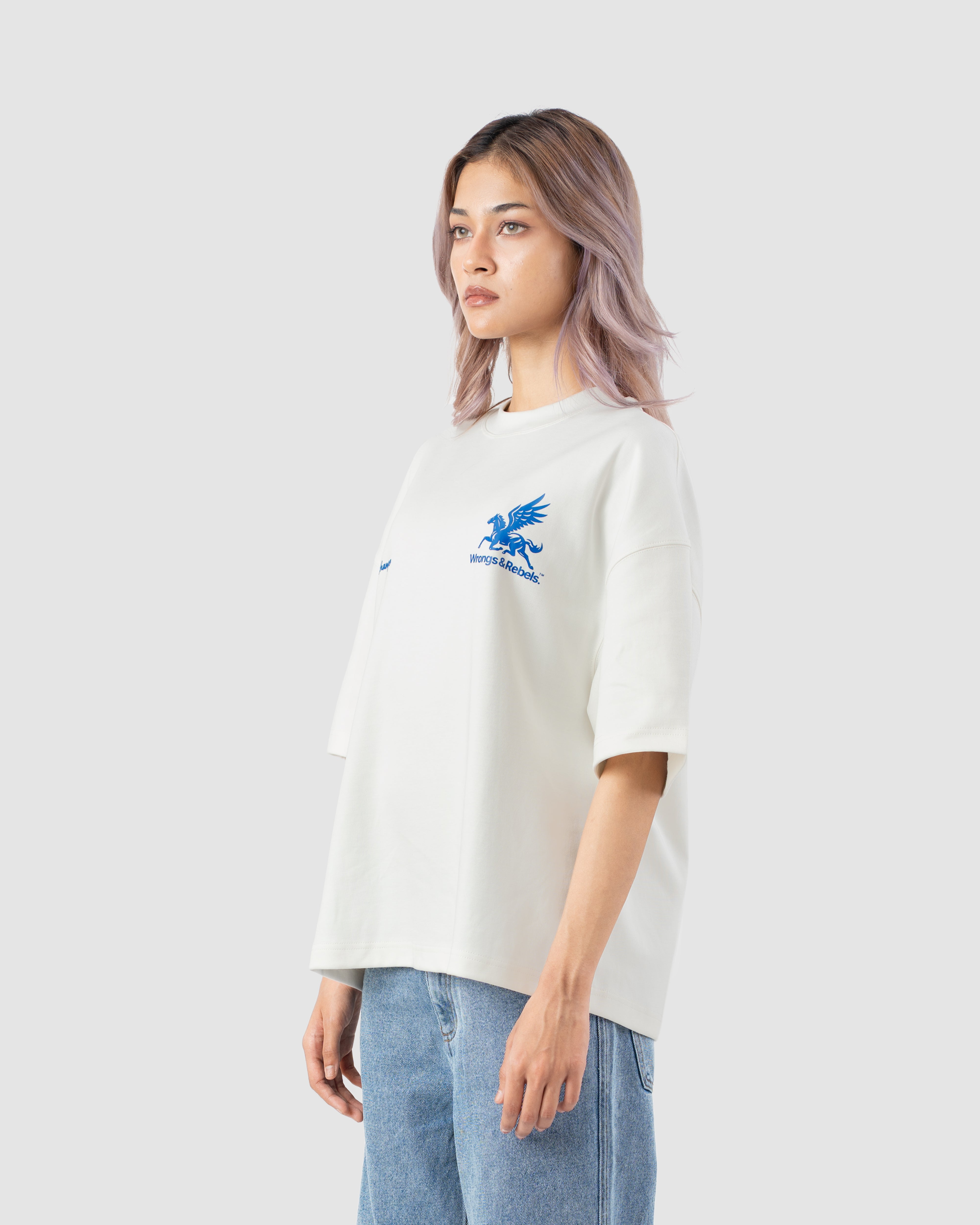 W&R Vanilla Cream Boxy T-Shirt