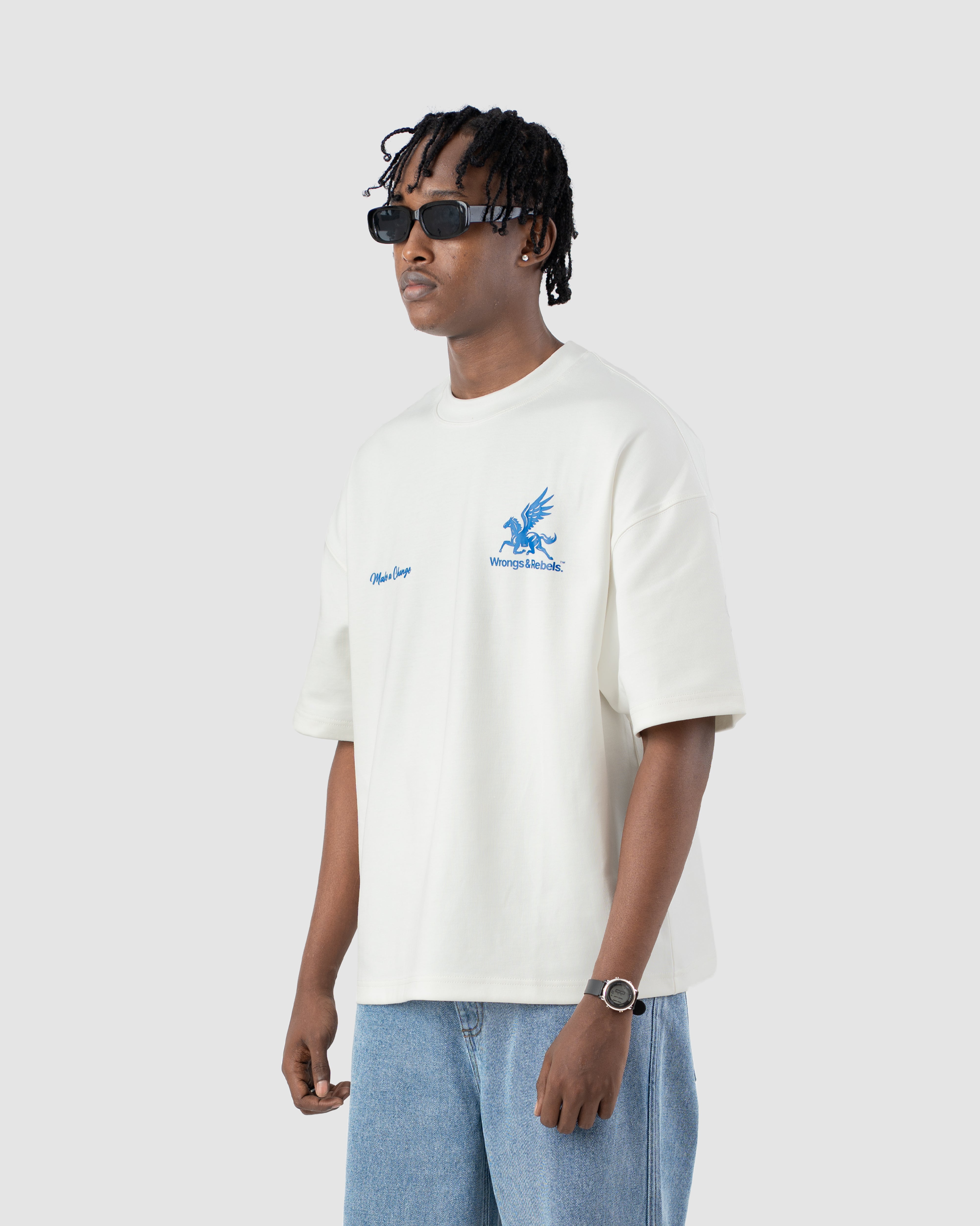 W&R Vanilla Cream Boxy T-Shirt