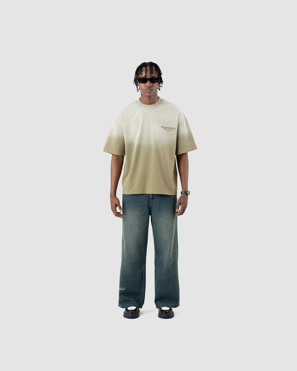 W&R Vintage Olive boxy T-shirt