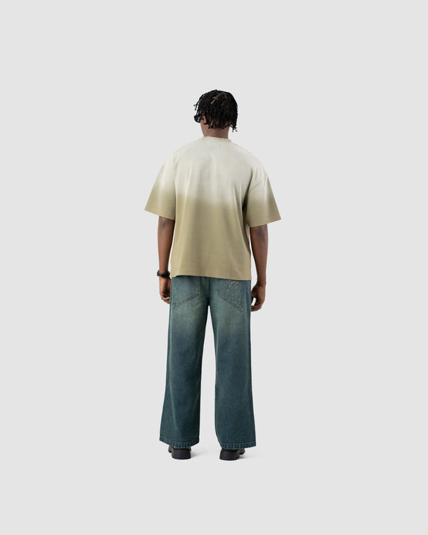 W&R Vintage Olive boxy T-shirt