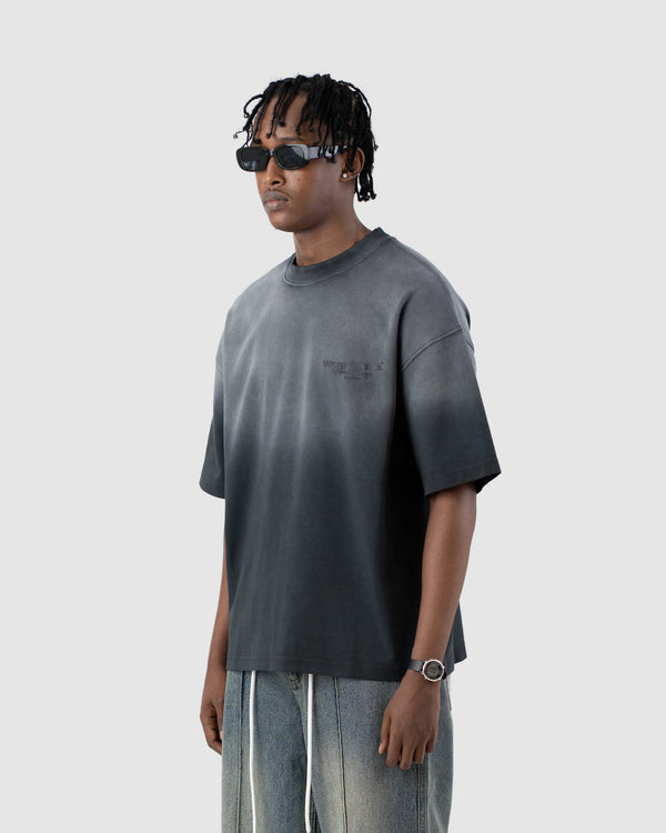W&R Vintage Black boxy T-shirt