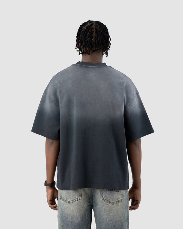 W&R Vintage Black boxy T-shirt