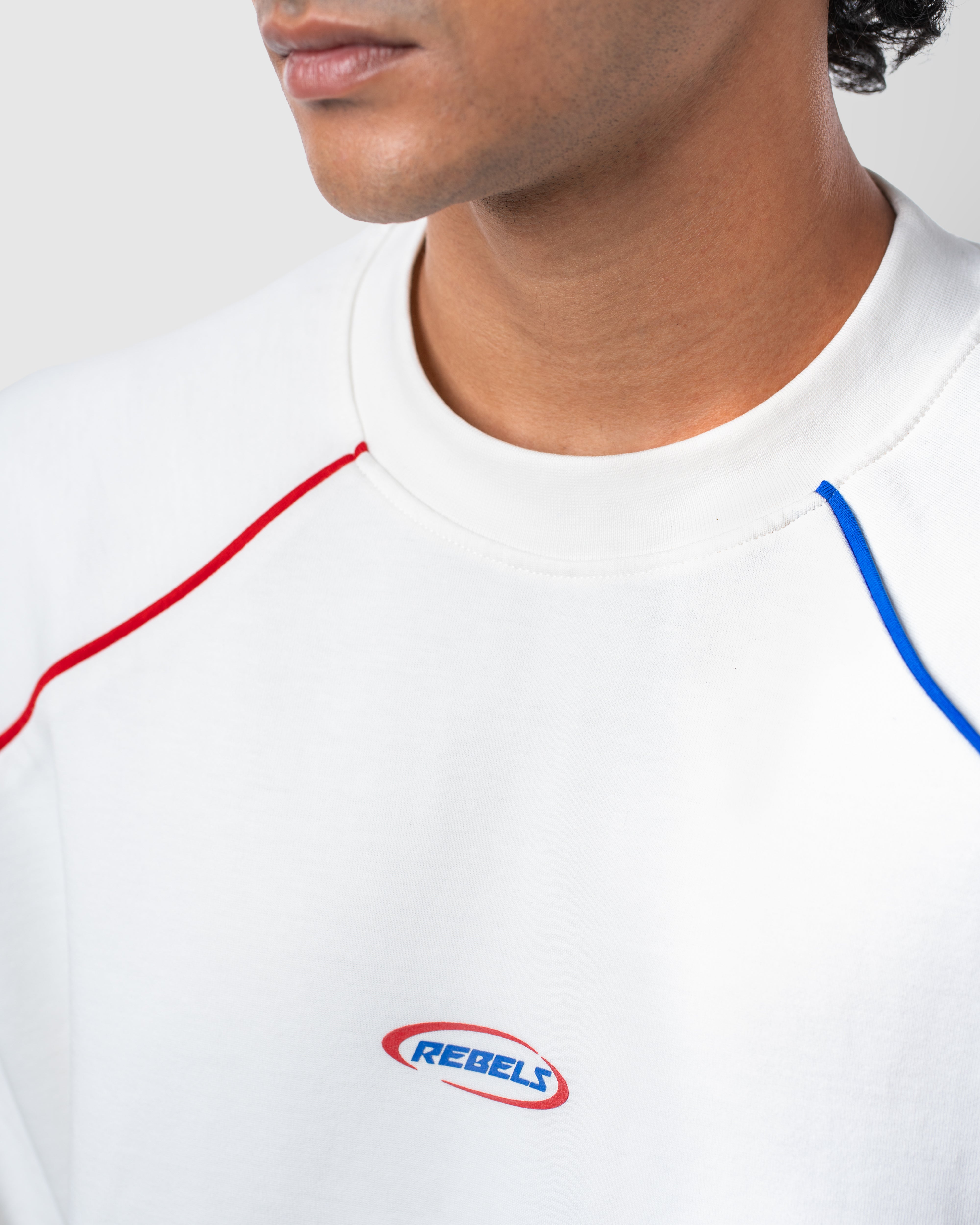 W&R White Old School Boxy T-Shirt