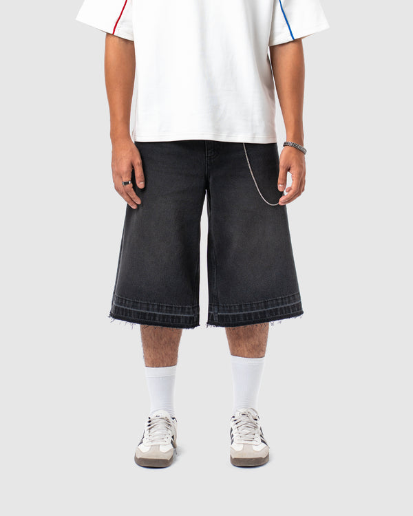 W&R Jet Black Jorts