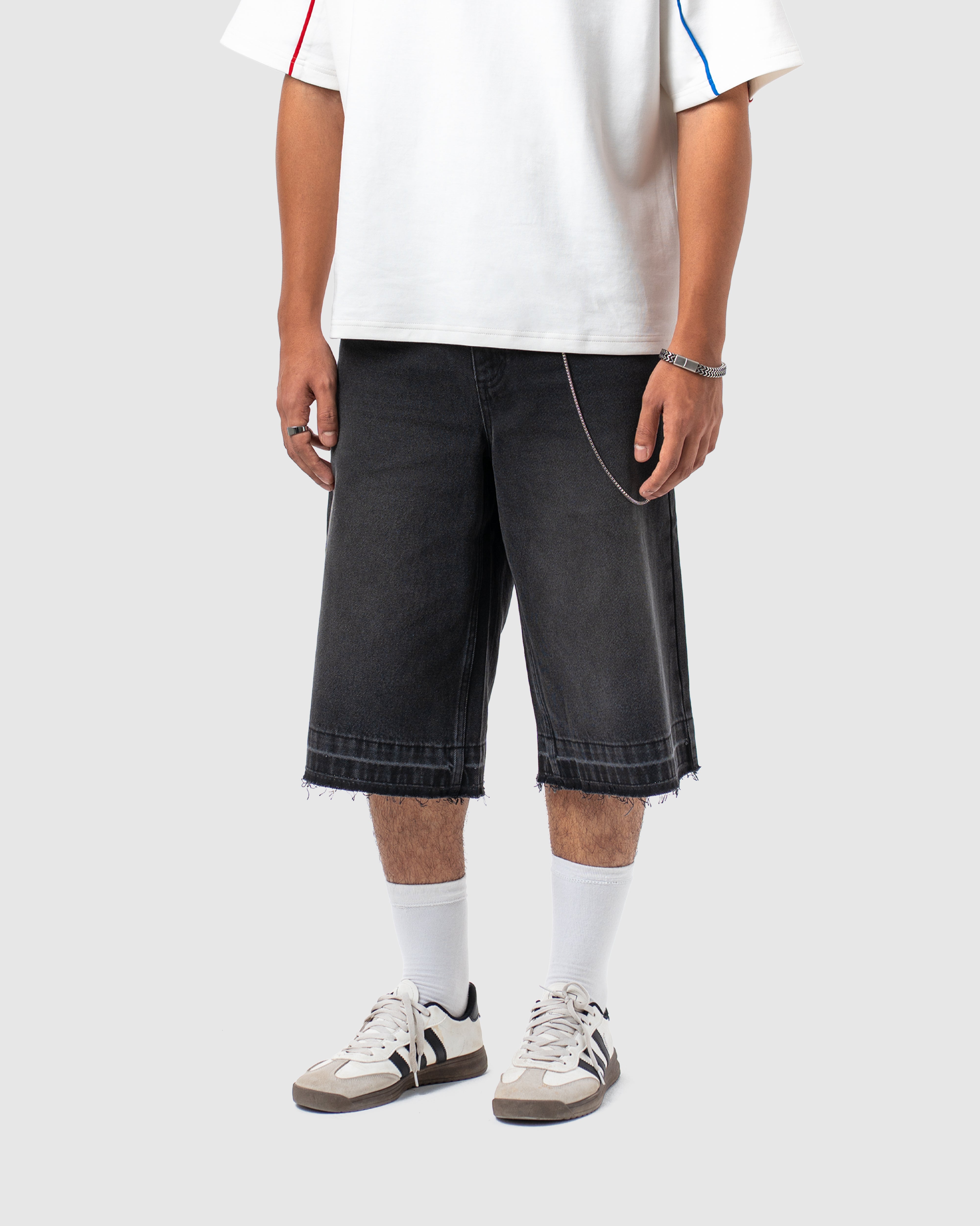 W&R Jet Black Jorts