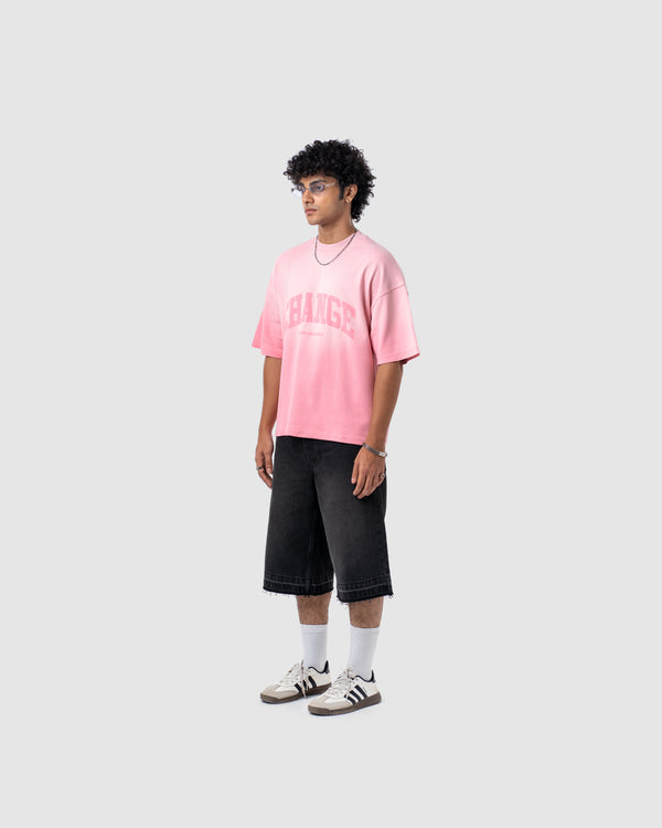 W&R October Pink Boxy T-Shirt