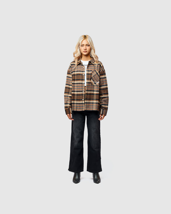 W&R Timber Boxy Check Shirt