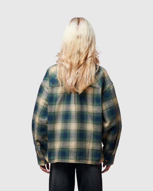 W&R Forest Boxy Check Shirt
