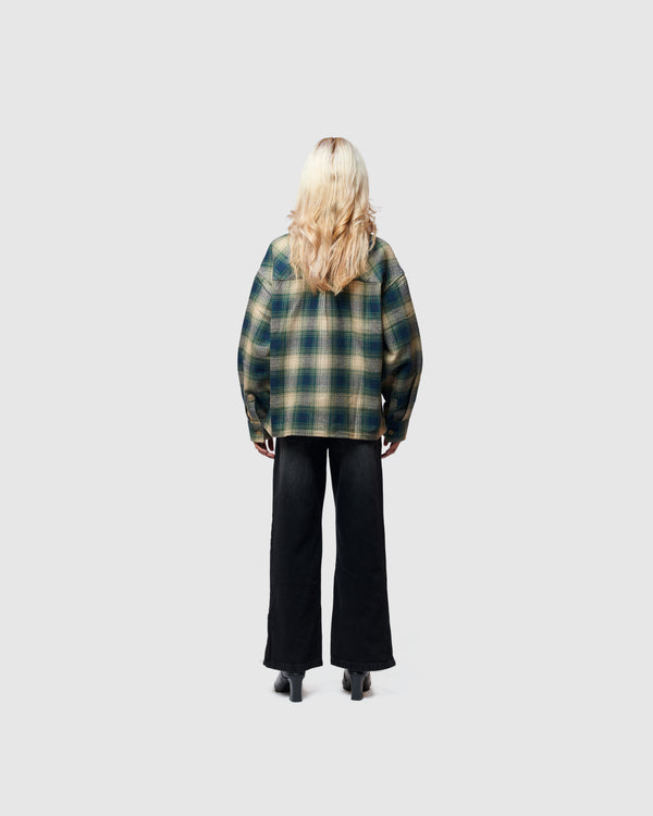 W&R Forest Boxy Check Shirt