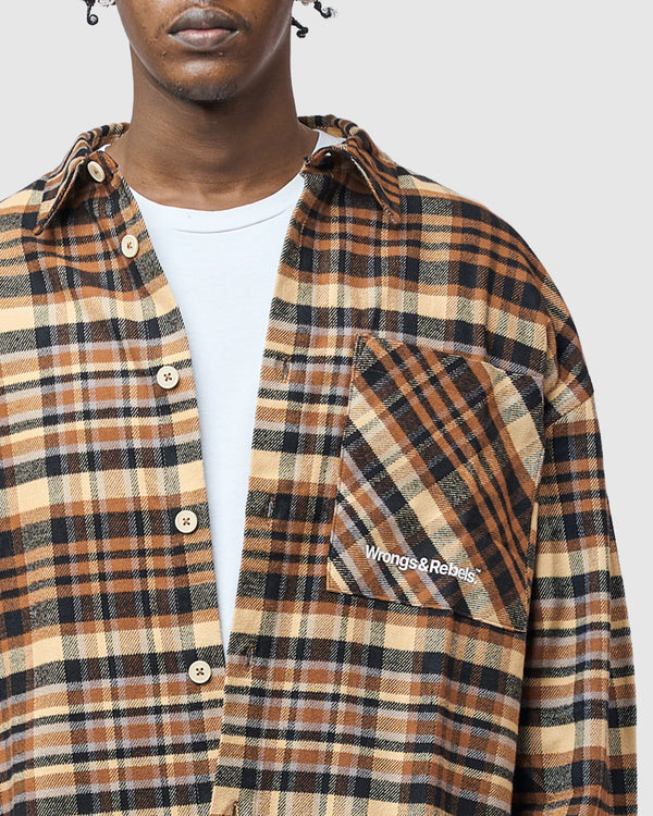 W&R Timber Boxy Check Shirt