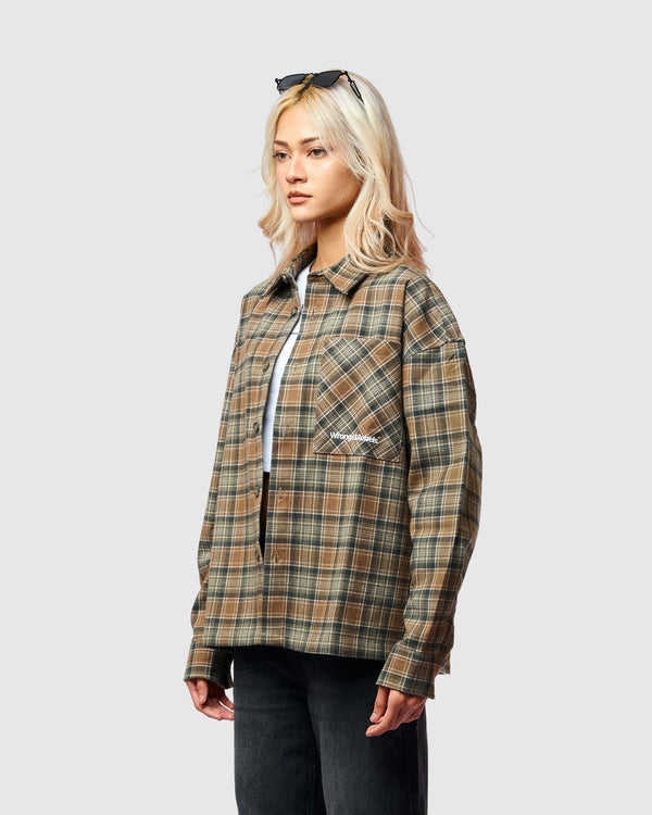 W&R Soil Boxy Check Shirt