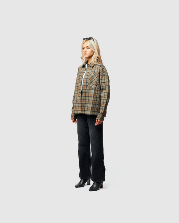 W&R Soil Boxy Check Shirt