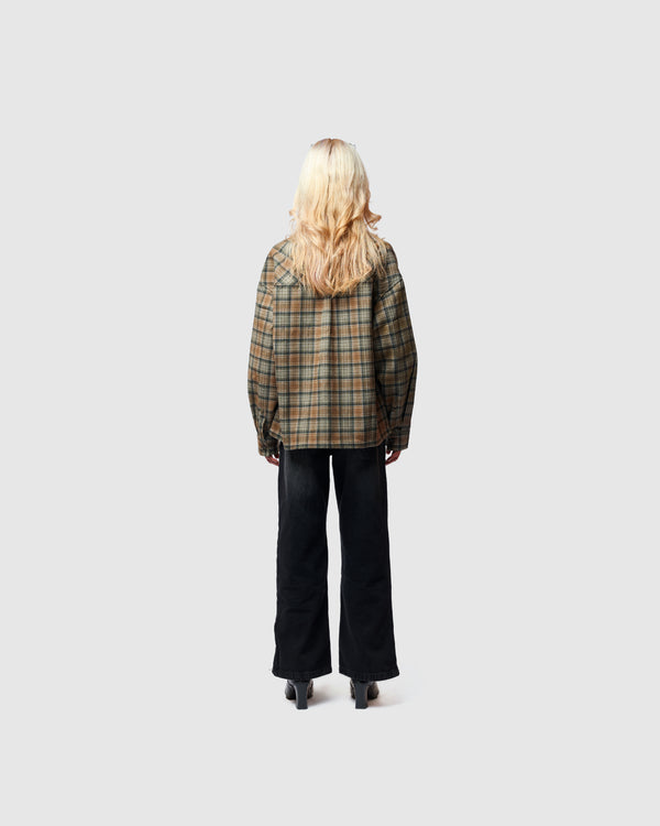 W&R Soil Boxy Check Shirt