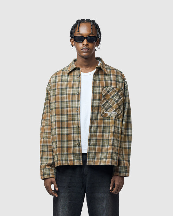 W&R Soil Boxy Check Shirt