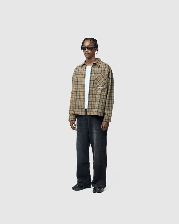 W&R Soil Boxy Check Shirt
