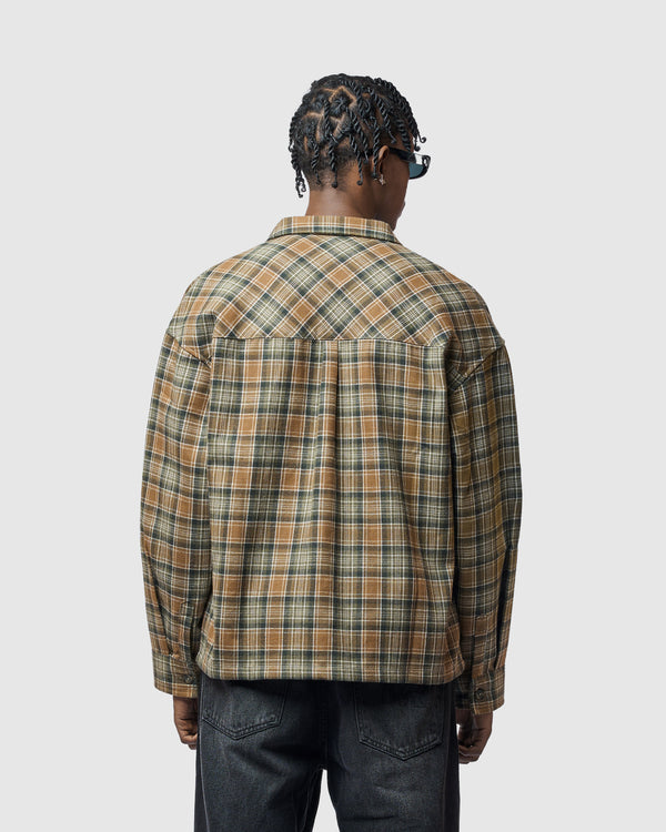 W&R Soil Boxy Check Shirt