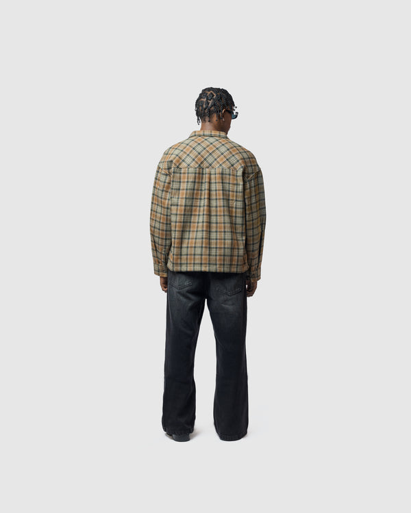 W&R Soil Boxy Check Shirt