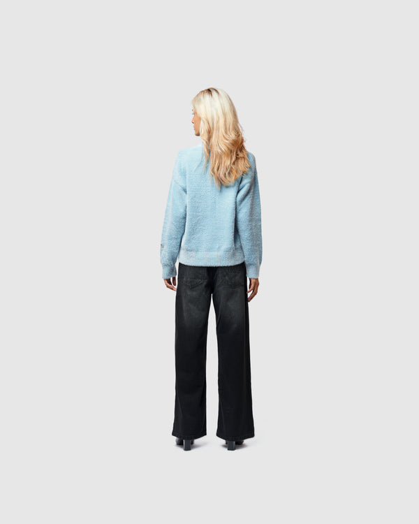W&R Sky Cat Feather Sweater