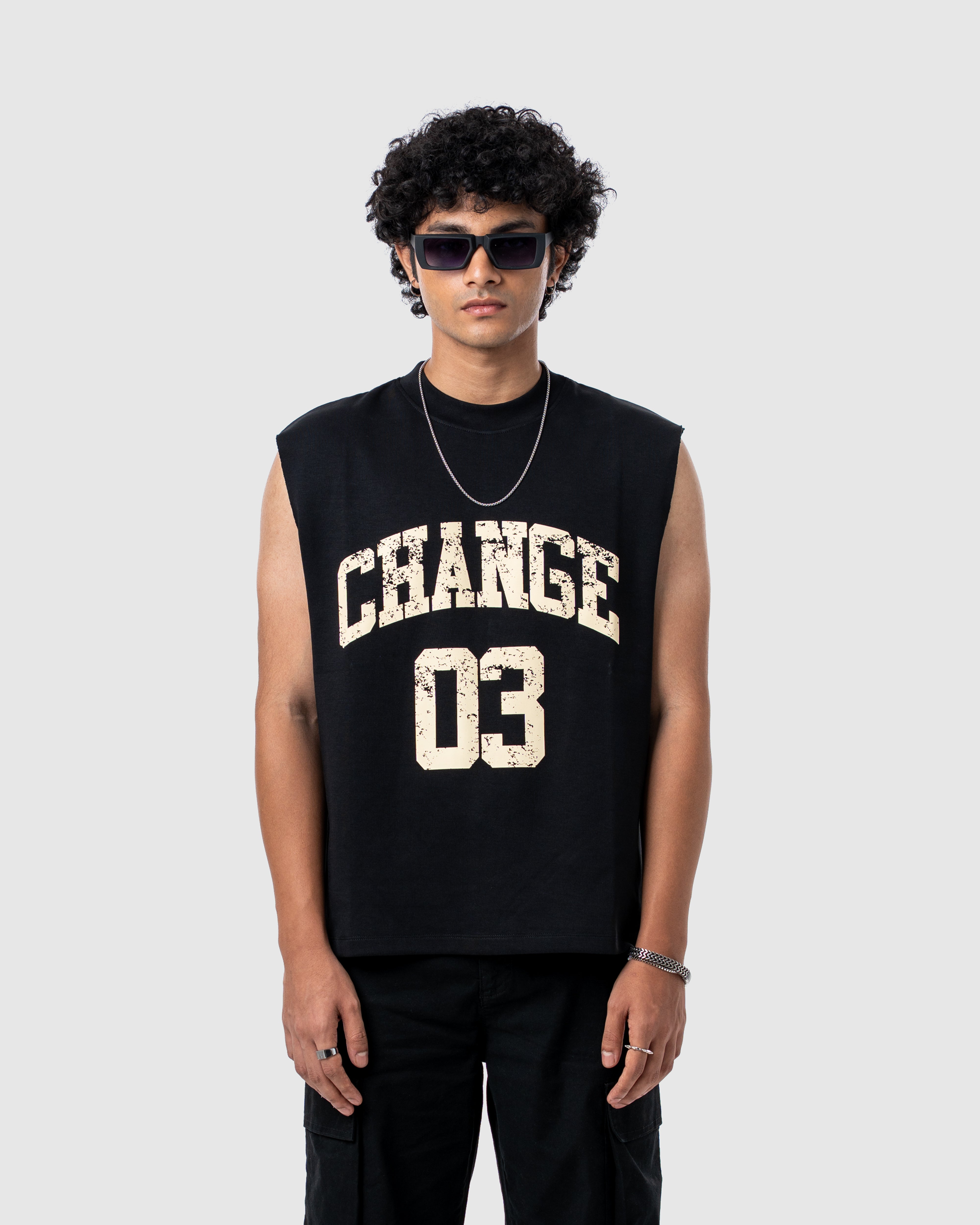 W&R Hoop Black Tank