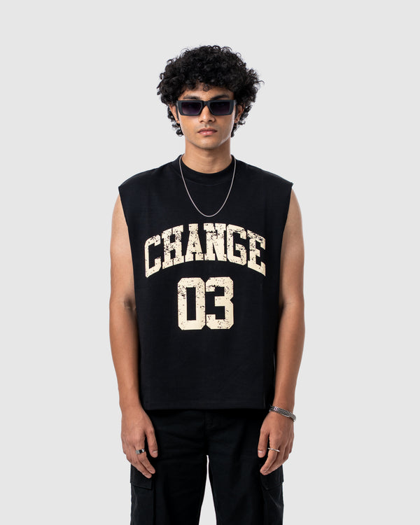 W&R Hoop Black Tank