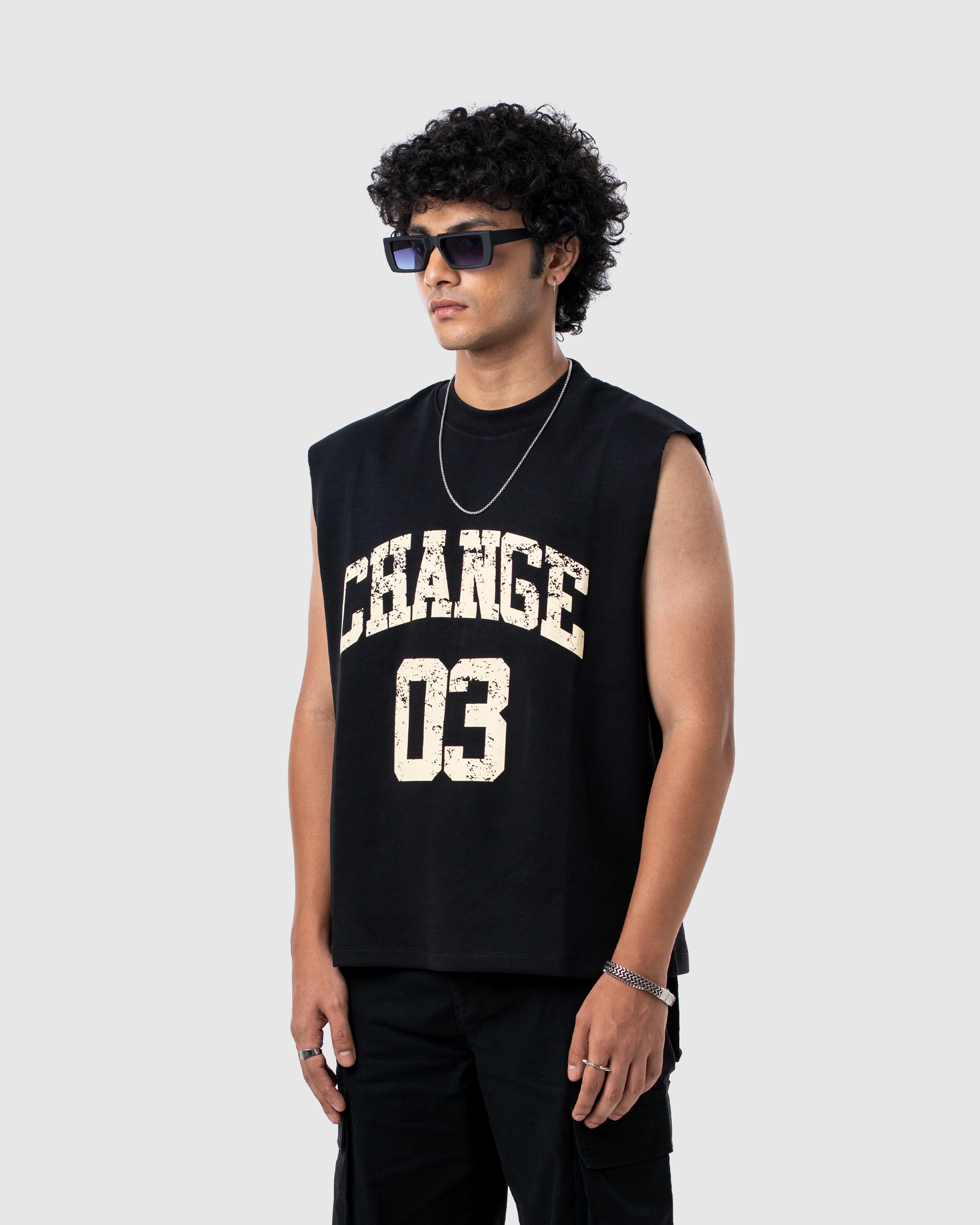 W&R Hoop Black Tank