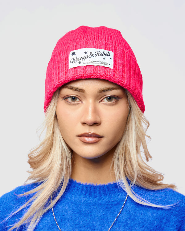 W&R Pink Beanie