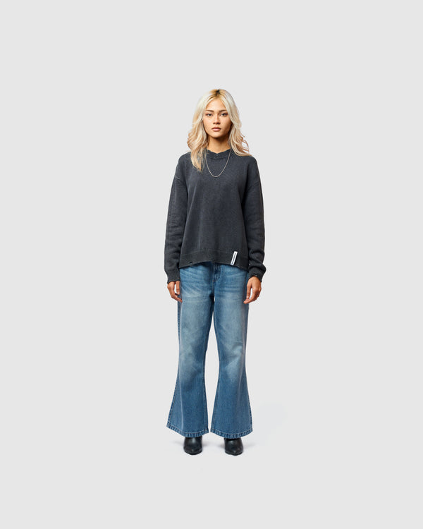 W&R Aged Black Sweater
