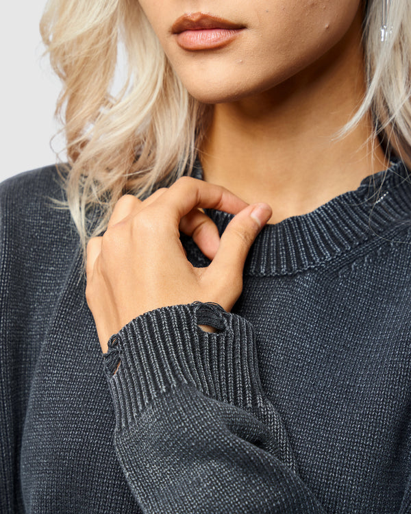 W&R Aged Black Sweater