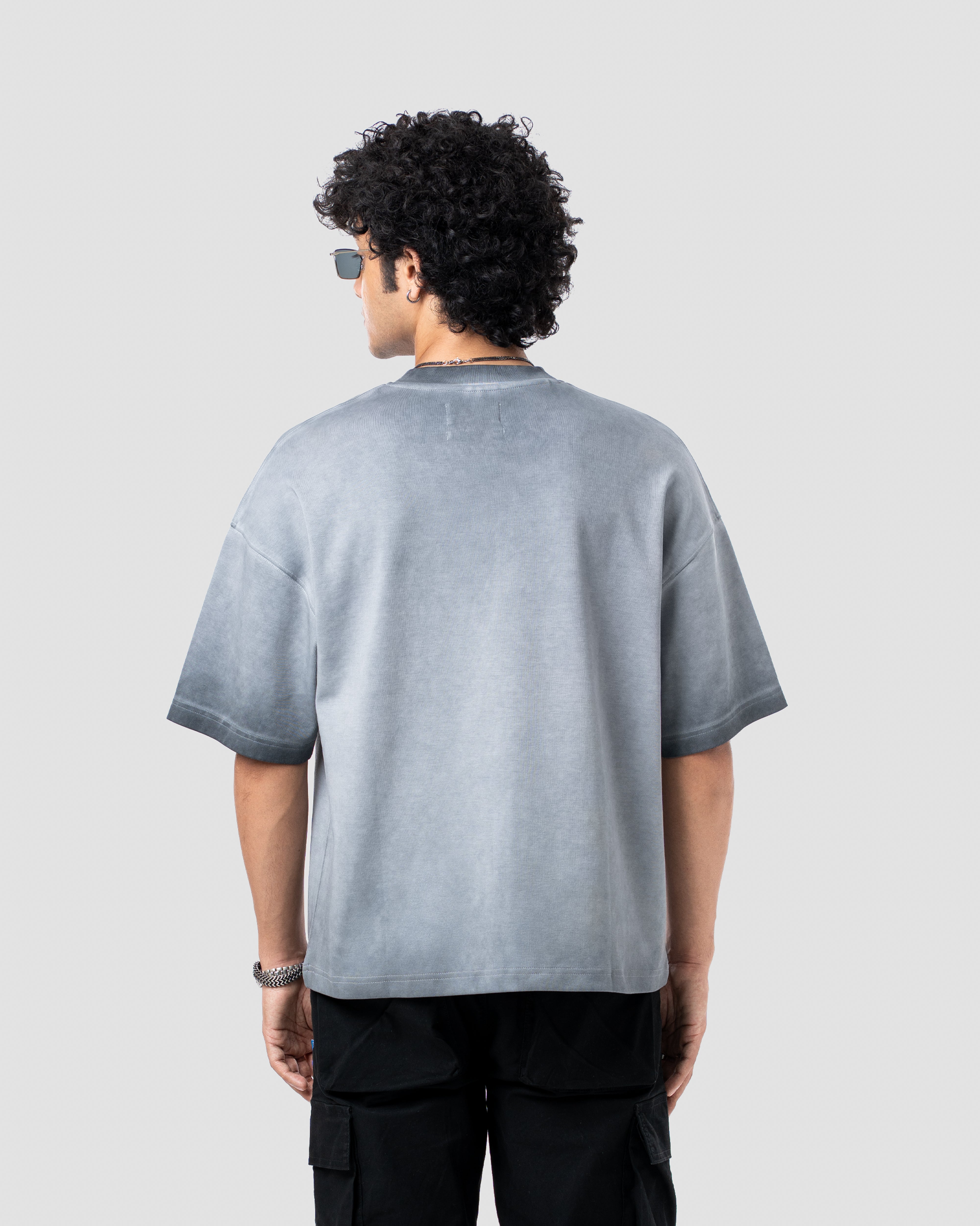 W&R Storm Gray Boxy T-Shirt