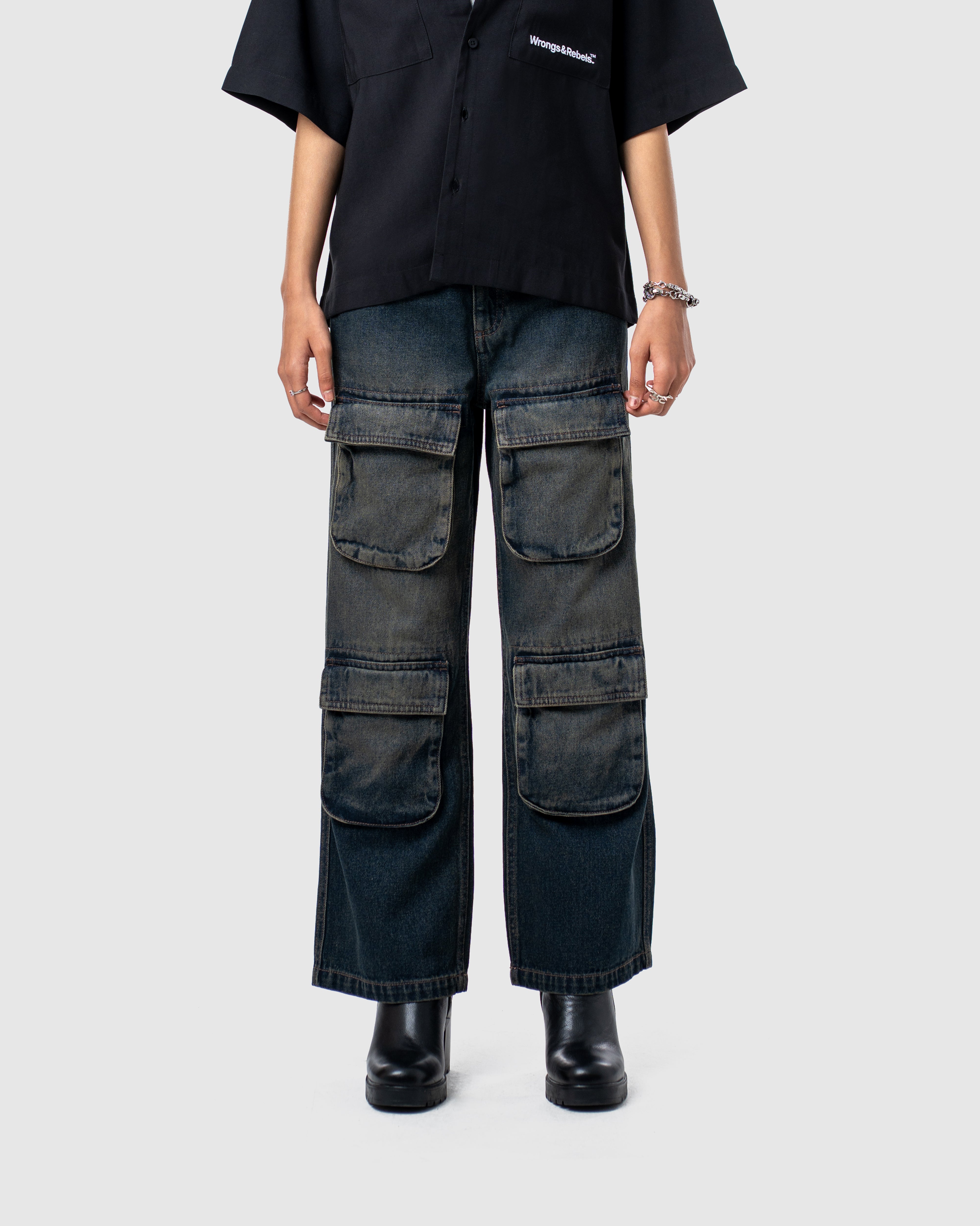 W&R Raw Denim Cargo