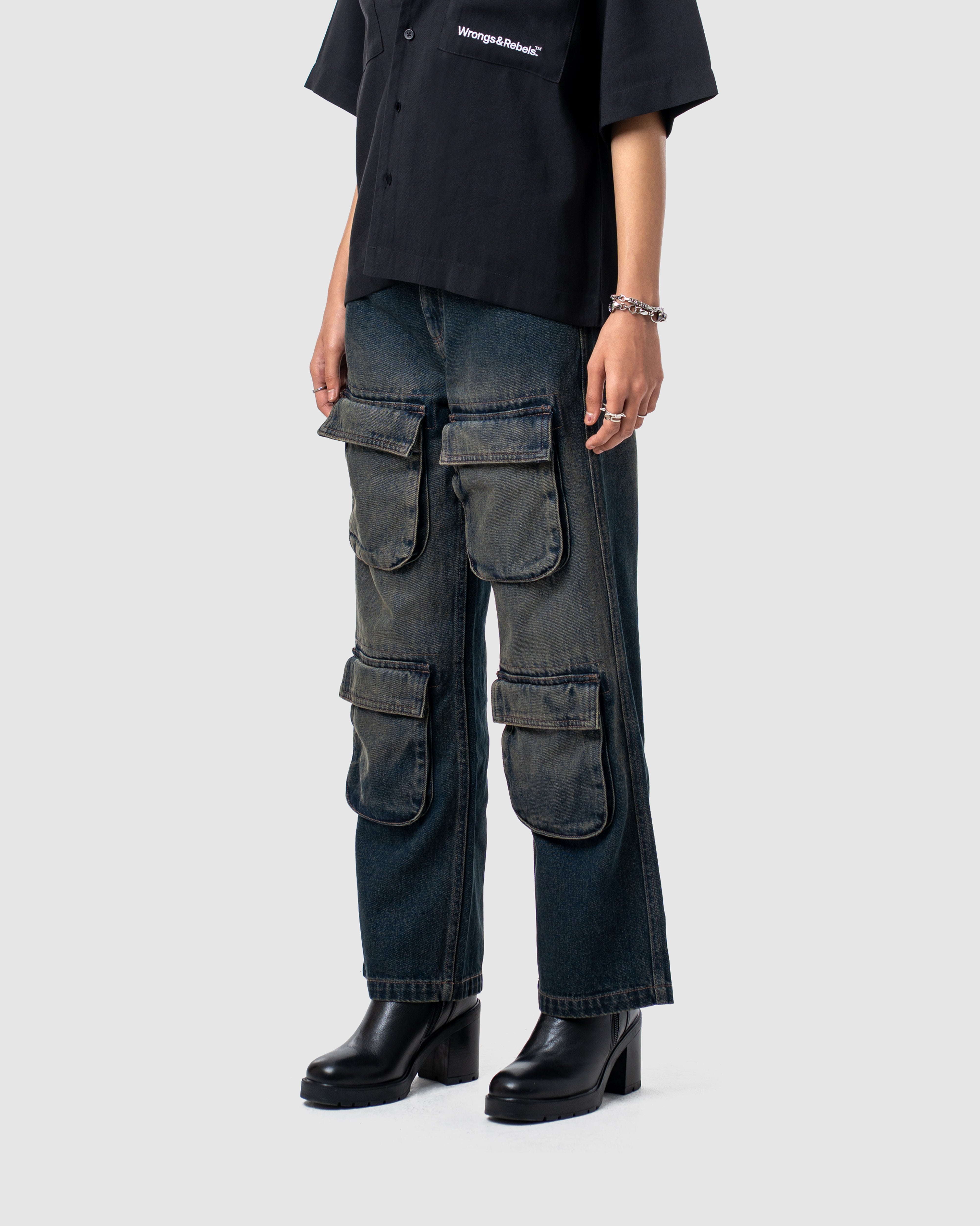 W&R Raw Denim Cargo
