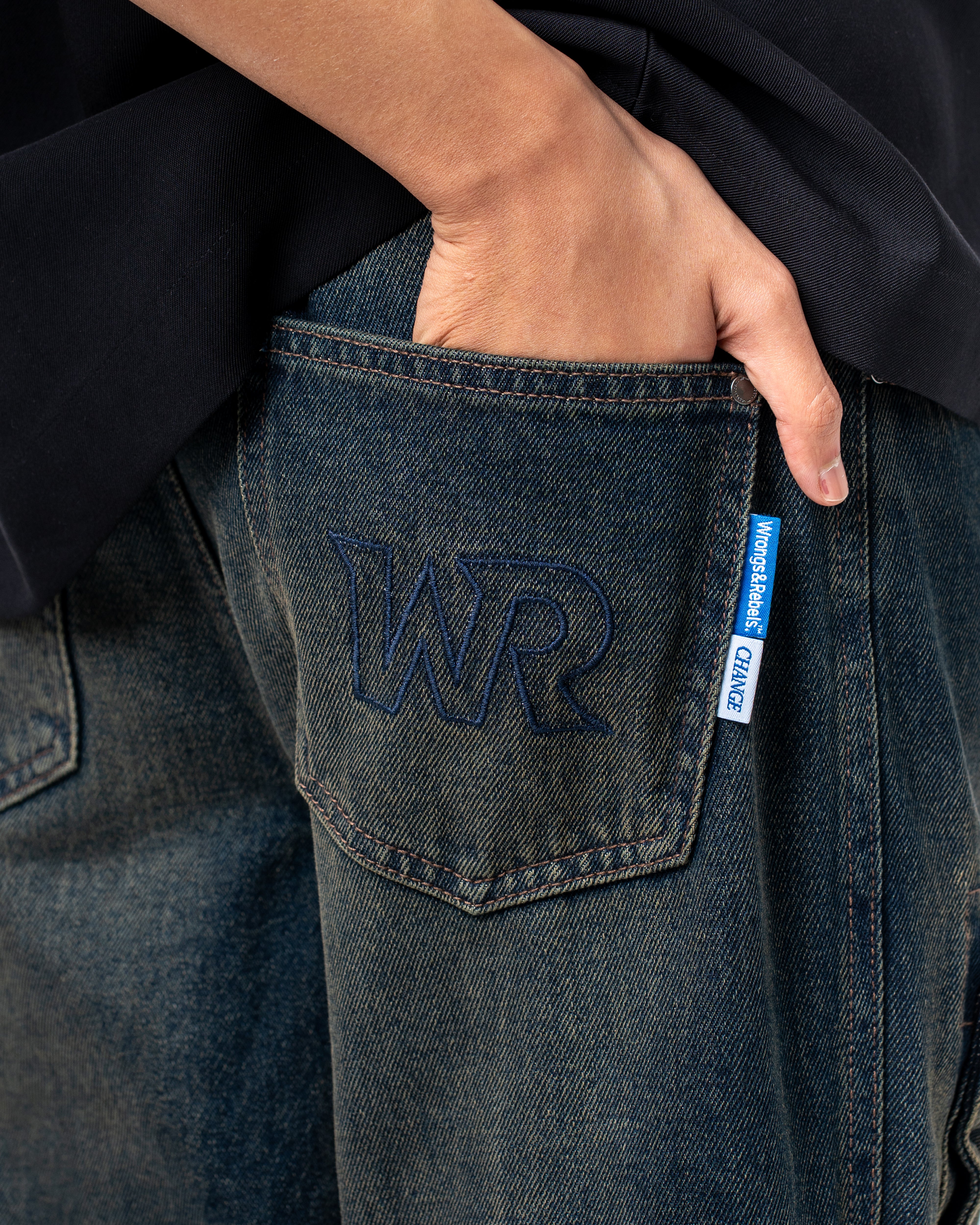 W&R Raw Denim Cargo