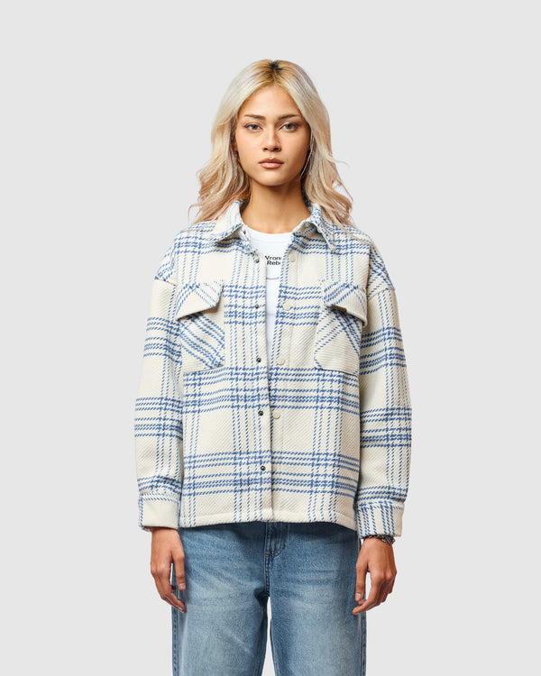 W&R Horizon Check Shacket